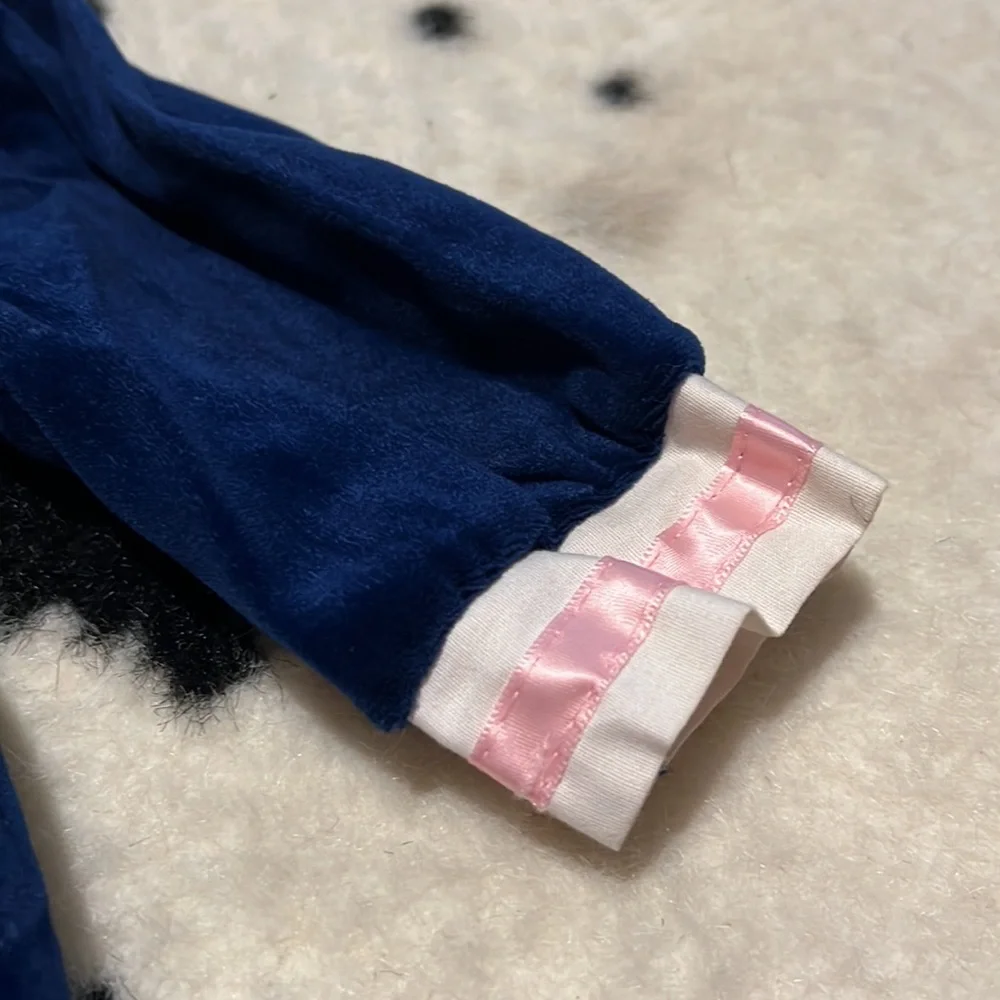 Fancy Pants blue velvet onesie size 24 months